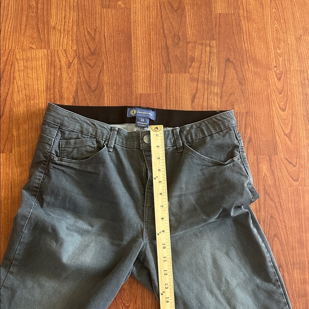 Democracy ab solution Gray Denim Jeans size 14 - Picture 3 of 8